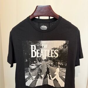 The Beatles Black Graphic Tee